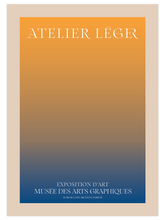 Atelier Leger Exposition D'art - Art Print